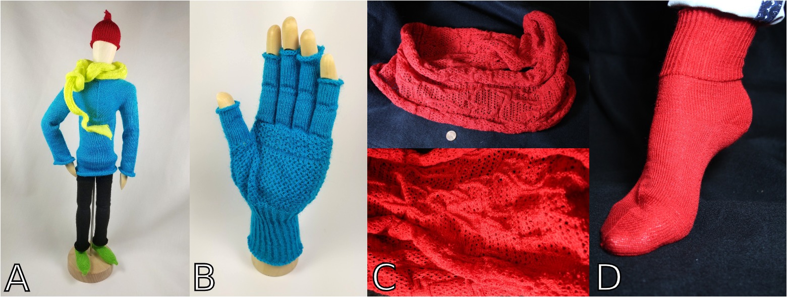 Knitting Skeletons: Computer-Aided Design Tool for Shaping and